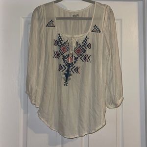 ecoté elbow length blouse